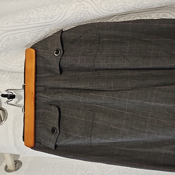 Black with Pink stripes dress pant - Picture 3 of 3